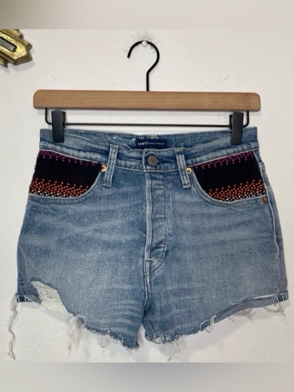 Levi’s 501 Embroidered Shorts